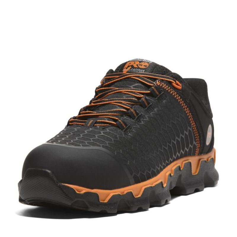 Zapato de trabajo Timberland PRO 10 negro/naranja con puntera de aleación