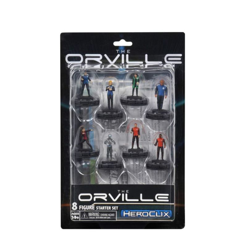 Figura de acción Heroclix The Orville de WizKids – Set inicial para 2 jugadores