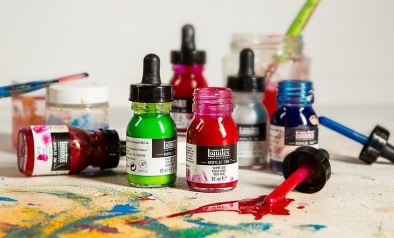 Tinta acrílica Liquitex 30 ml Umber crudo transparente
