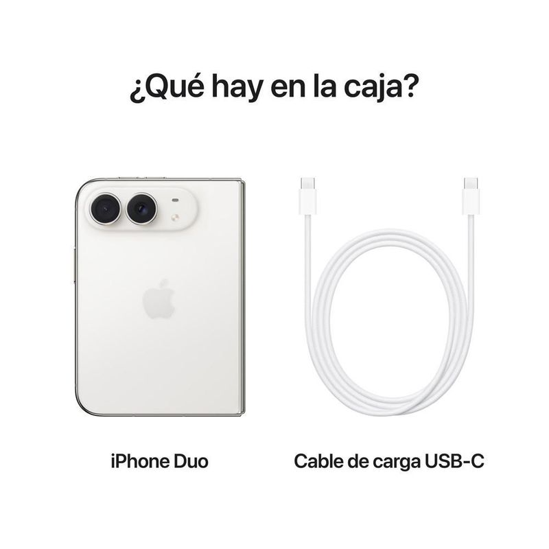iPhone Duo 512GB Libre Star White