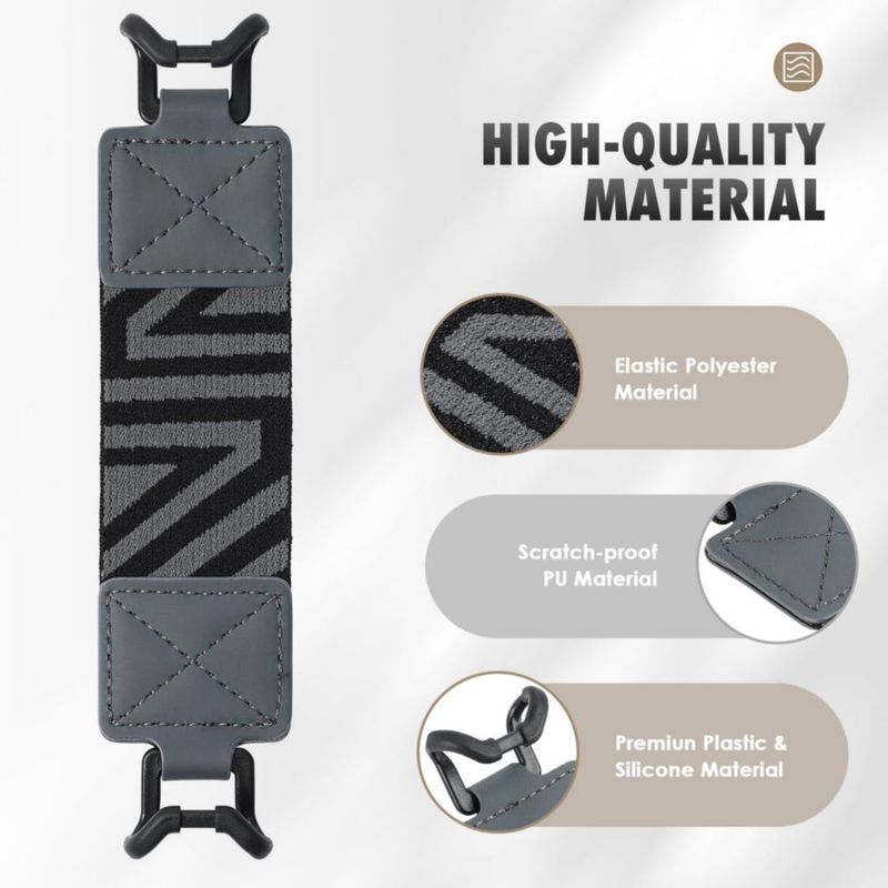 Correa de mano MoKo para tablet de 9‑11 pulgadas color gris espacial