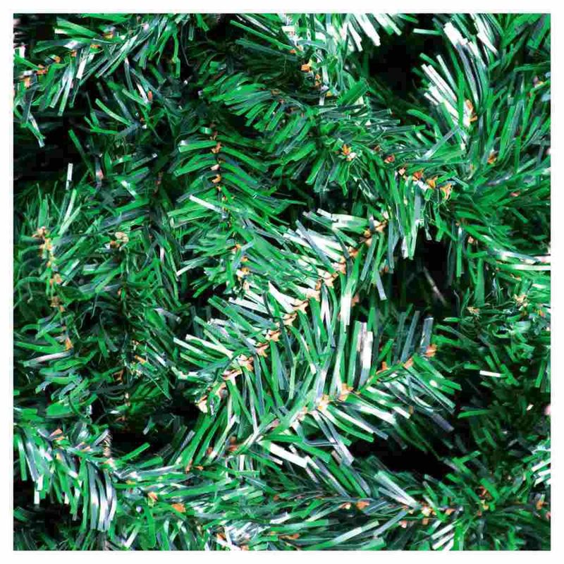 Árbol de Navidad Artificial 1.60 m Verde Frondoso