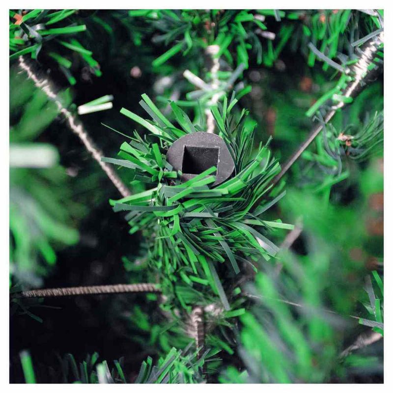 Árbol de Navidad Artificial 1.60 m Verde Frondoso