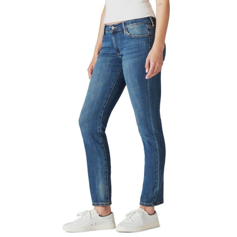 Pantalones Lucky Brand Sweet Straight 10/30 Tanzanita