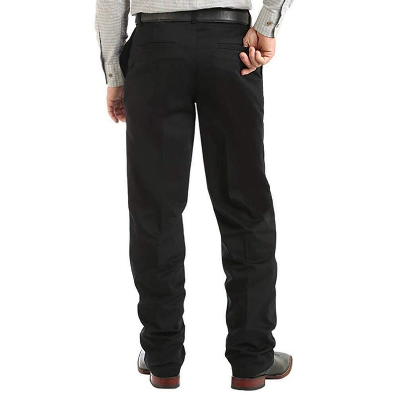 Pantalones Wrangler 86 cm x 81 cm Negro Corte Relajado