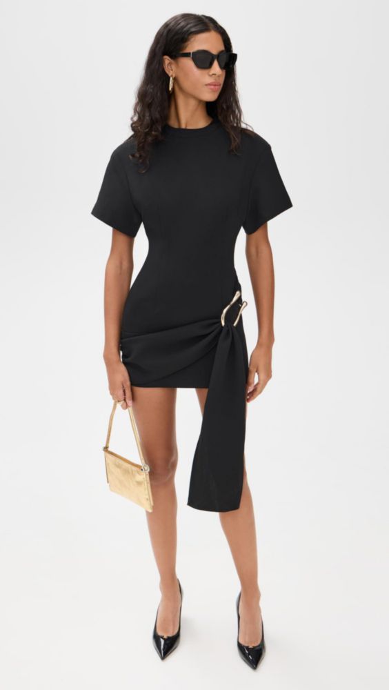 Vestido Mini Martini Onyx S de Lioness