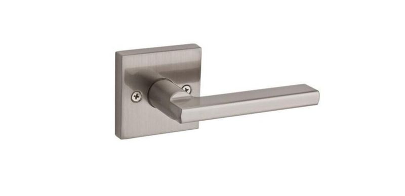 Maneta falsa Kwikset 91570-007 Halifax de níquel satinado