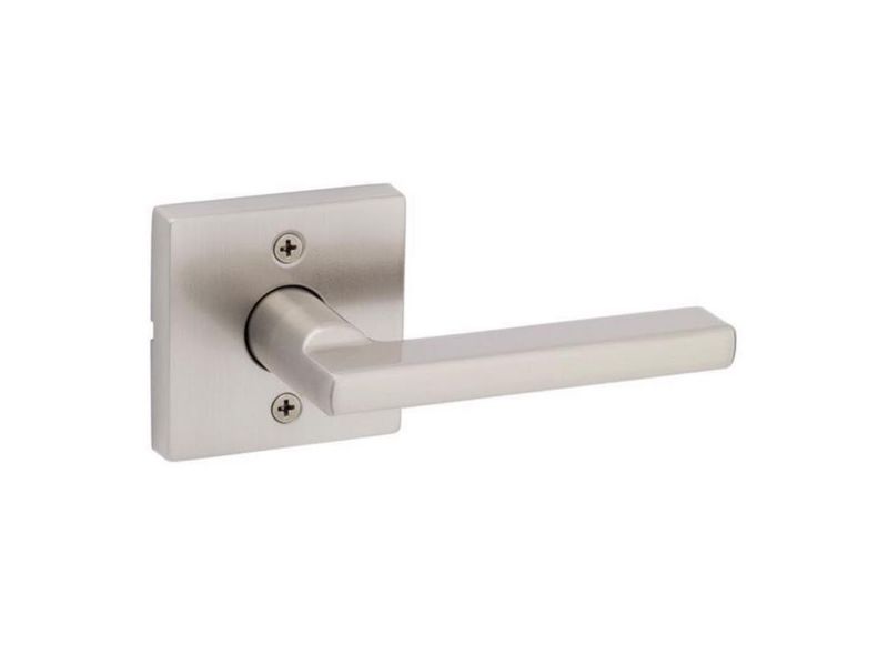 Maneta falsa Kwikset 91570-007 Halifax de níquel satinado