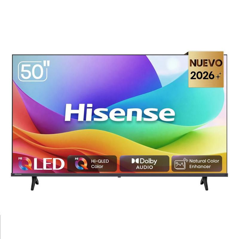 Pantalla Hi-QLED Hisense 50 Pulgadas FHD Smart 50QD4SV