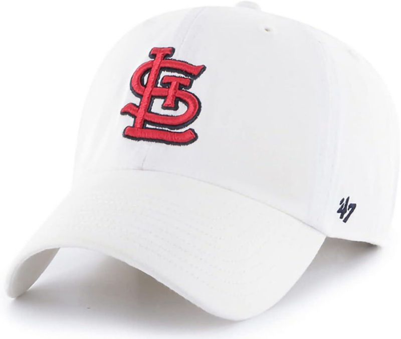 GORRA 47 St Louis Cardinals Blanca Ajustable Talla Única
