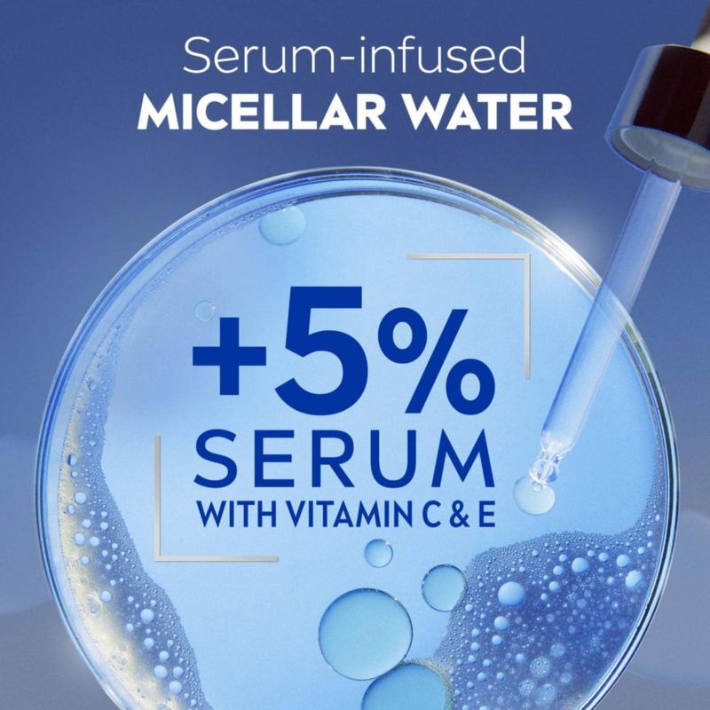 Agua Micelar NIVEA 400 ml para Cara Ojos y Pestañas