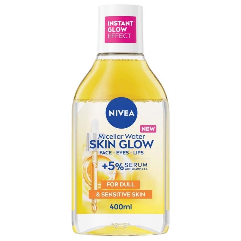 Agua Micelar NIVEA 400 ml para Cara Ojos y Pestañas