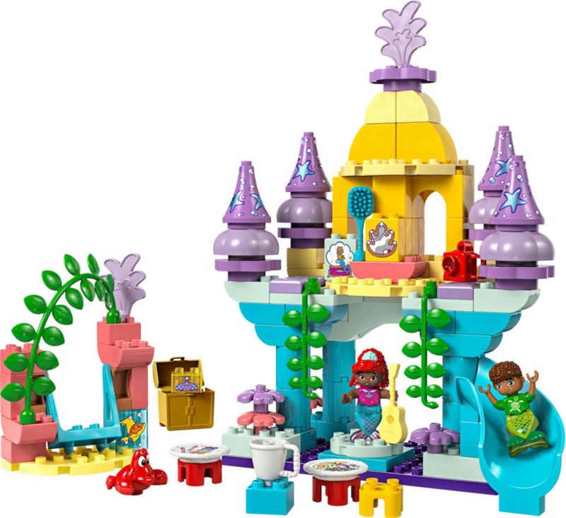 Bloques de Construcción LEGO 10435 DUPLO Palacio Submarino Mágico de Ariel