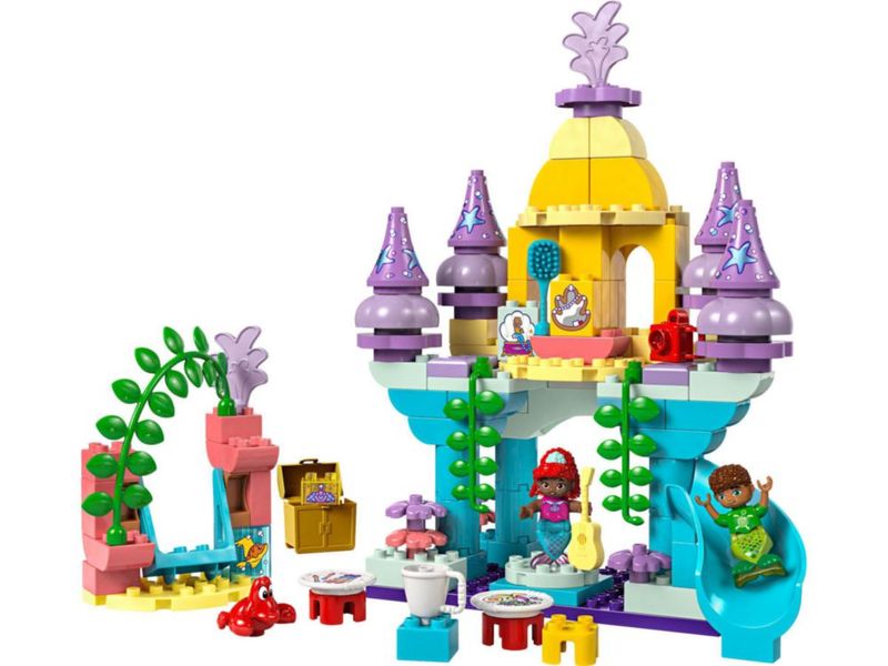Bloques de Construcción LEGO 10435 DUPLO Palacio Submarino Mágico de Ariel
