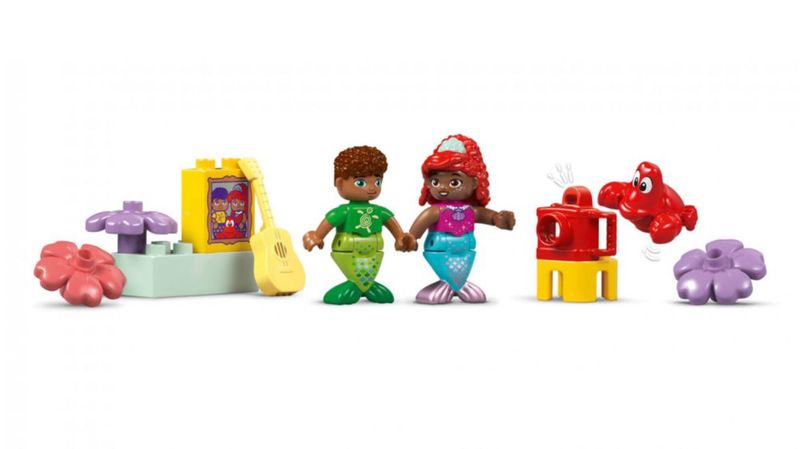 Bloques de Construcción LEGO 10435 DUPLO Palacio Submarino Mágico de Ariel
