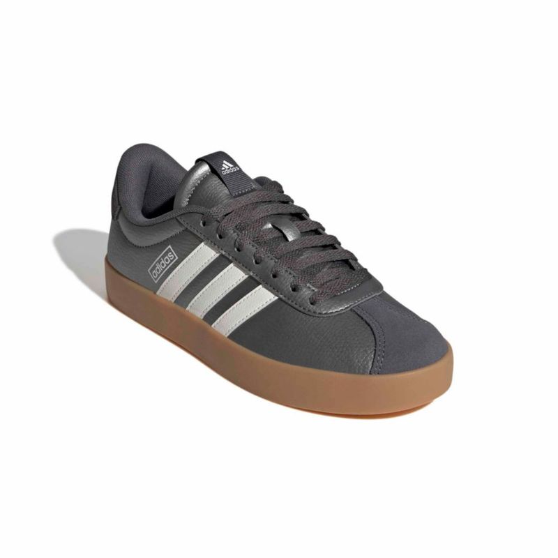 Zapatillas adidas VL Court 3.0 Iron/Blanco/Gris 7.5 para mujer
