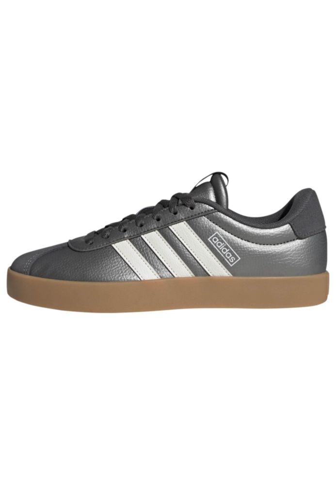 Zapatillas adidas VL Court 3.0 Iron/Blanco/Gris 7.5 para mujer
