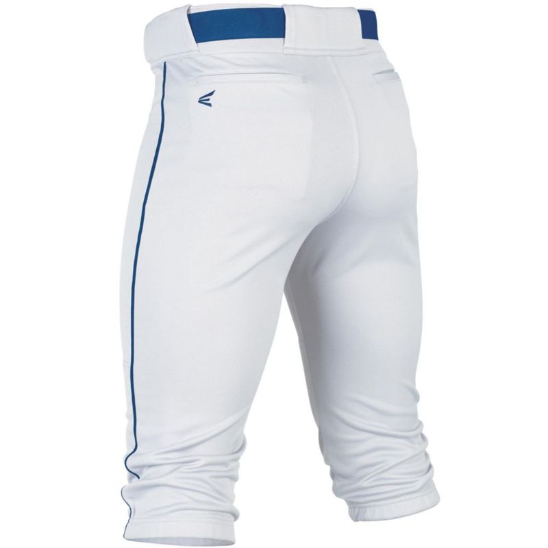 Pantalón de béisbol Easton RIVAL+ Talla M Blanco/Azul Marino