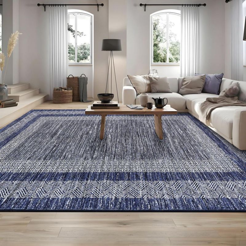 Alfombra GarveeHome 140x183 cm Lavable Antideslizante