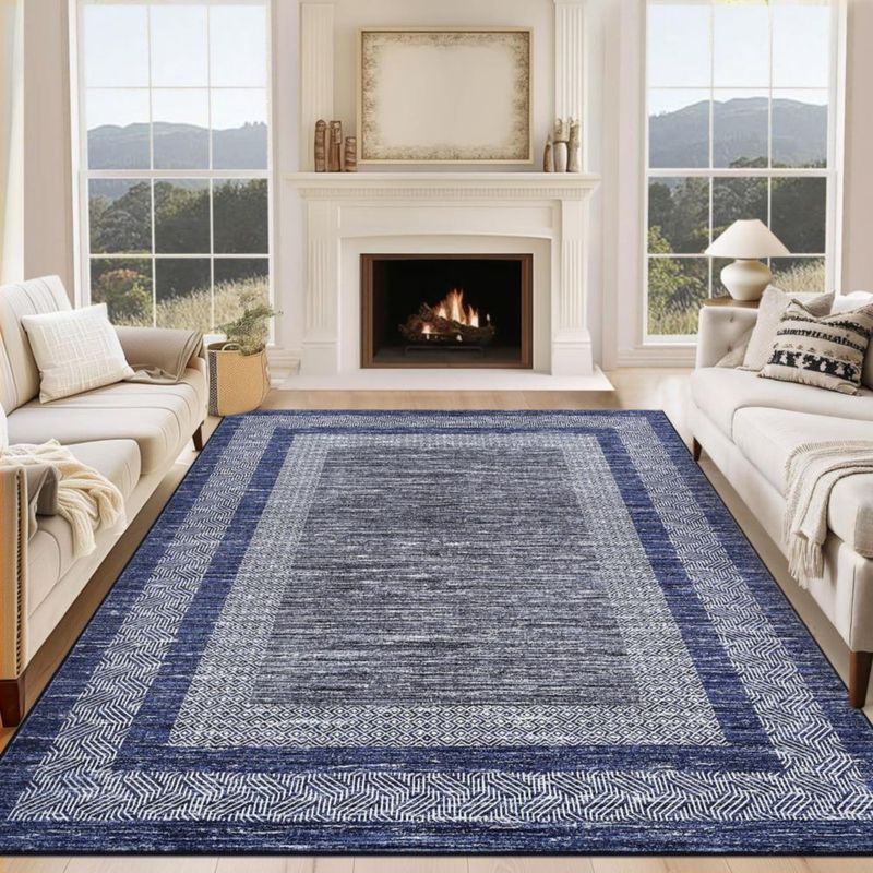 Alfombra GarveeHome 140x183 cm Lavable Antideslizante