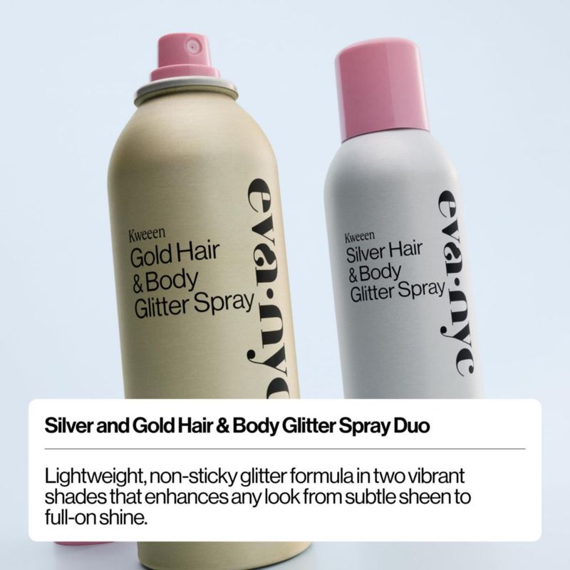 Spray de Brillo EVA·NYC Kweeen Pack de 2 – 139 ml Aroma Vainilla