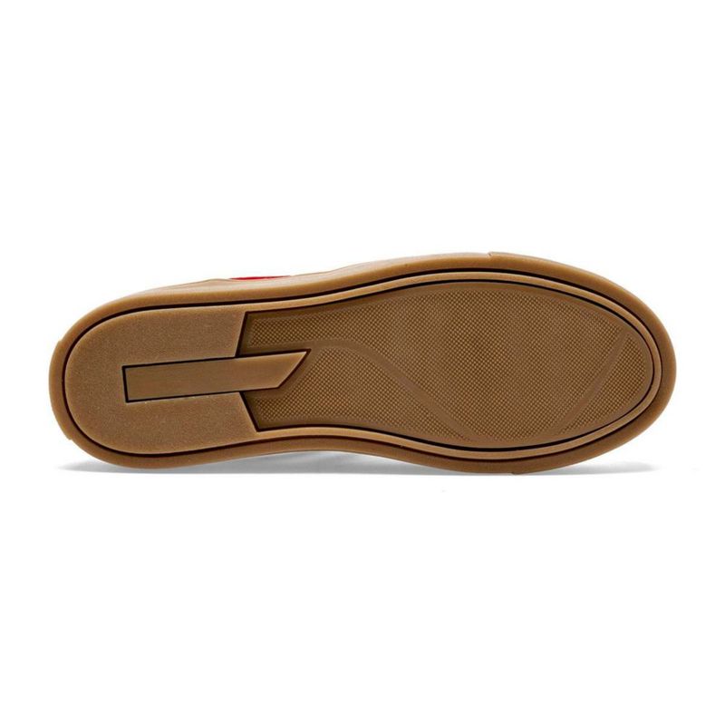Moramora tenis urbanos para mujer blanco rojo cod 149046-E