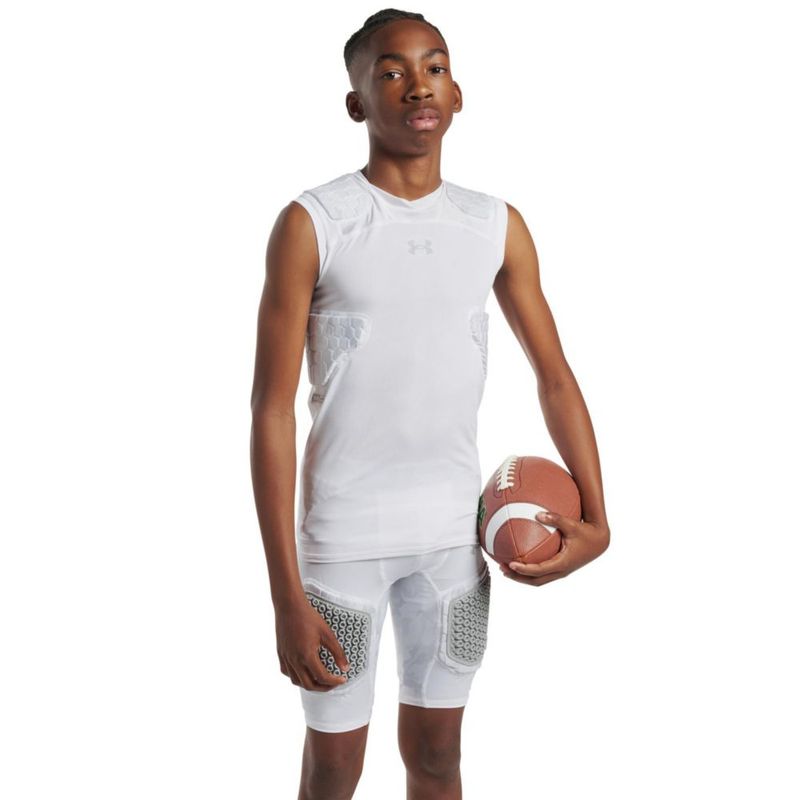 Impact Gear Under Armour Juvenil Blanco Camuflaje S