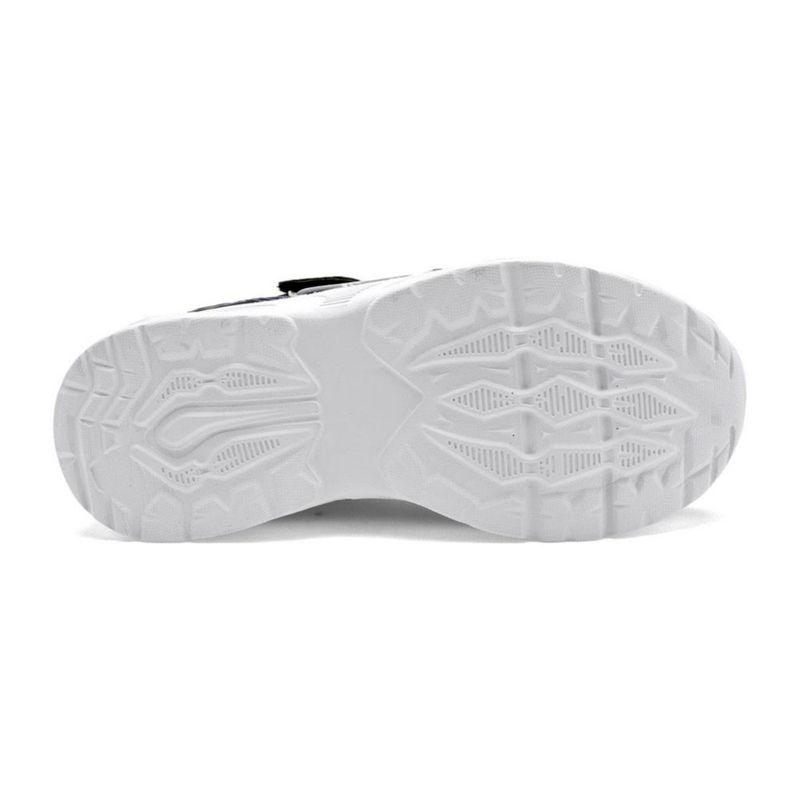 Lux-10 tenis deportivo para niño negro azul cod 147206-D