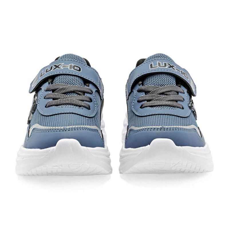 Lux-10 tenis deportivo para niño azul negro cod 147205-D