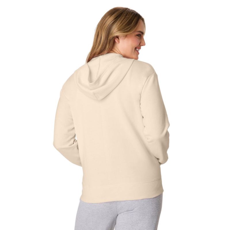 Sudadera femenina Hanes EcoSmart de felpa con cremallera completa