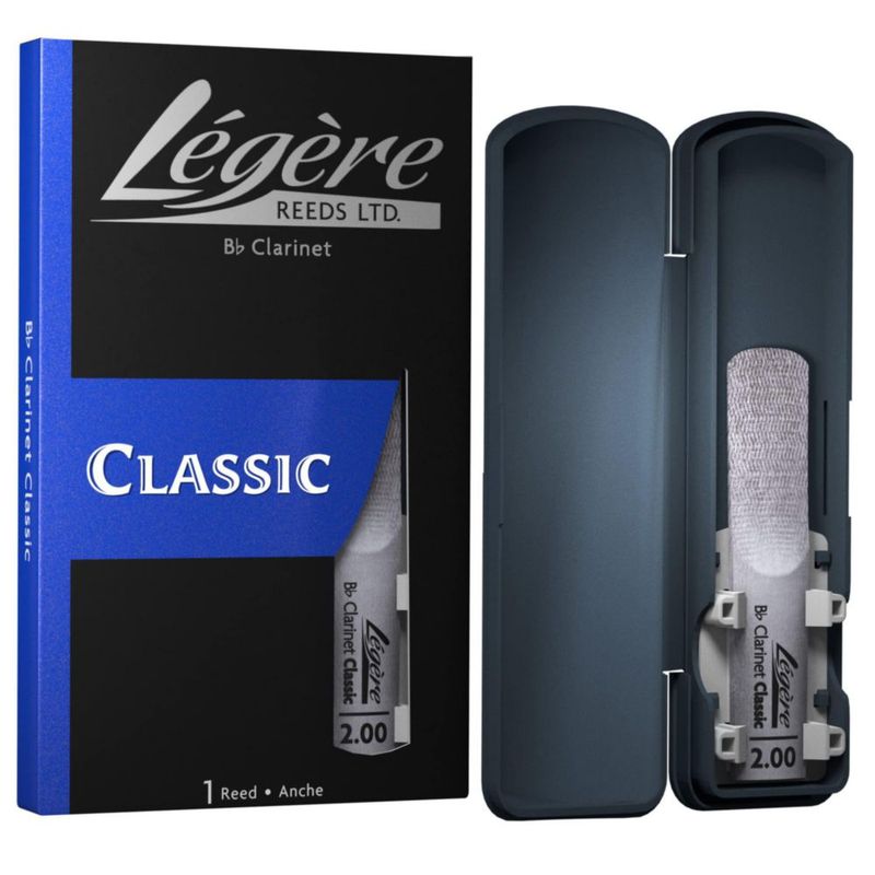 Caña para clarinete Legere Classic Bb Strength 2.00 Synthetic