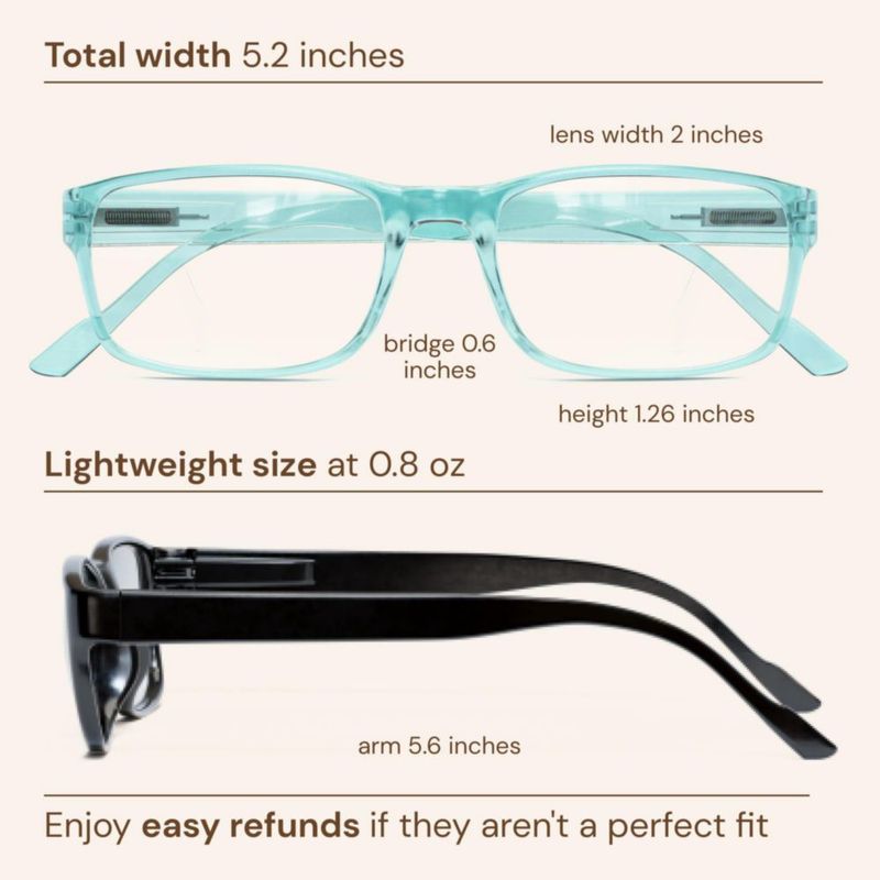 Gafas de Lectura Gaoye Pack de 5 con Protección de Luz Azul