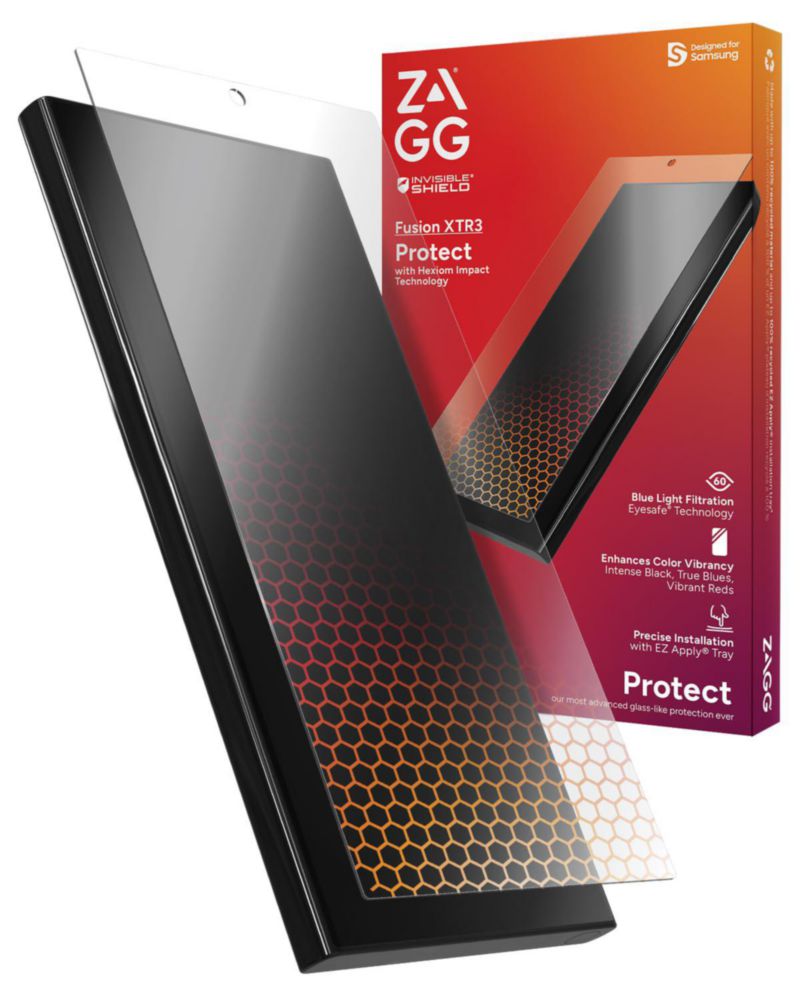 Protector de pantalla ZAGG Fusion XTR3 S24 Ultra