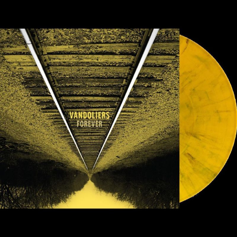 Vinilo Bloodshot Forever – Oro y Negro Salpicado