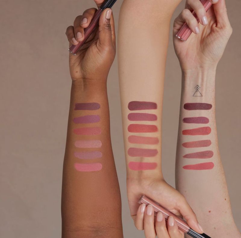 Labial Líquido KVD Calytrix Warm Sepia Mate Vegano