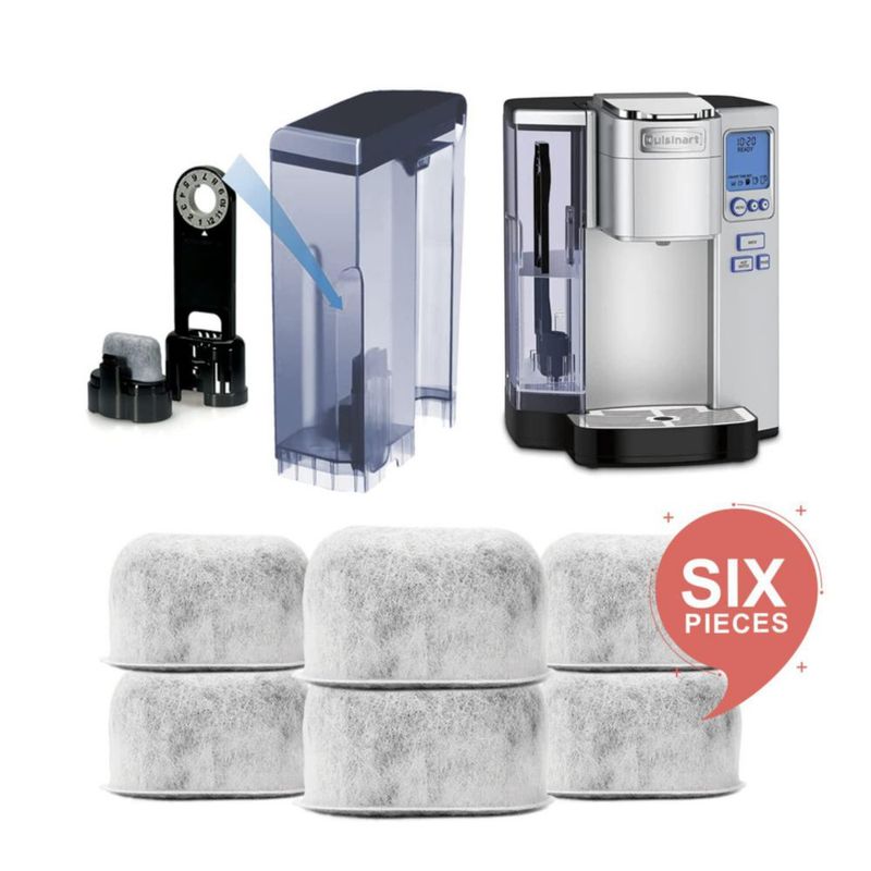 Filtros de agua BRENSTEN 6 unidades compatibles con Cuisinart