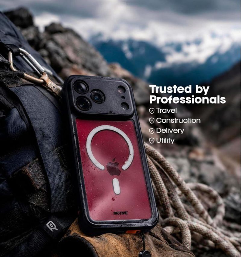 Funda MOTIVE para iPhone 18 Pro Max 6.9" Impermeable