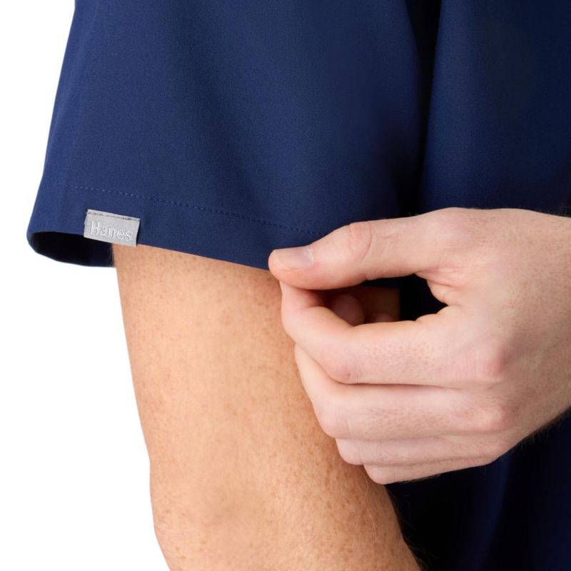 Conjunto de Scrubs Hanes de Tejido que Absorbe la Humedad con Bolsillos para Hombre