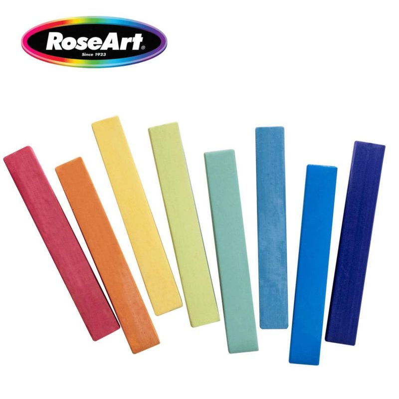 Pasteles en barra RoseArt 24 unidades - Colores vivos y alta pigmentación