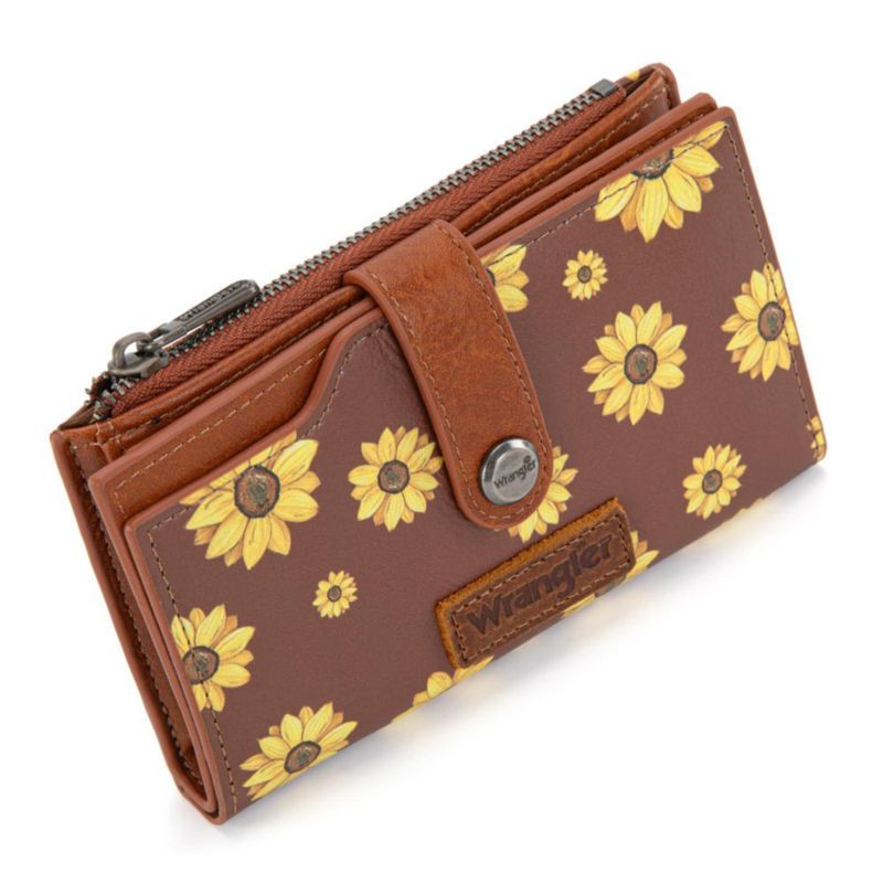 Cartera Wrangler WG204-W0021BR 15 cm × 10 cm × 3 cm