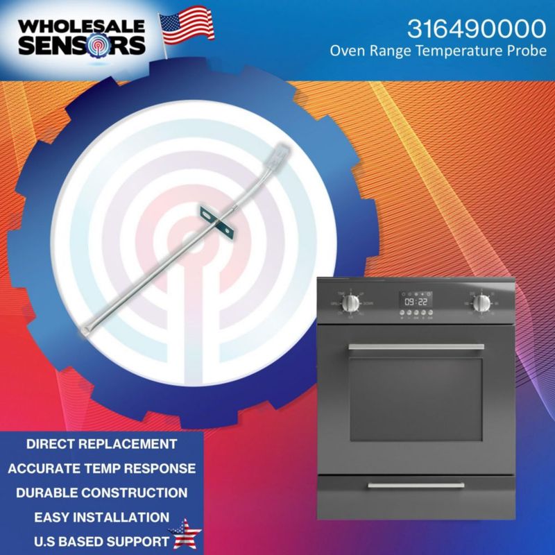 Sonda de sensor para horno Wholesale Sensors 316490000 - Garantía de 12 meses