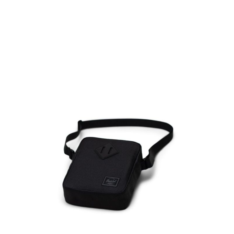 Bandolera Herschel Heritage Unisex Negro Tonal