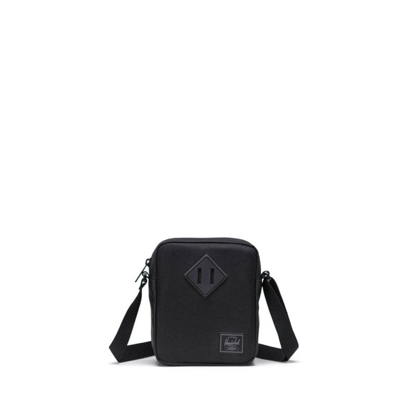 Bandolera Herschel Heritage Unisex Negro Tonal
