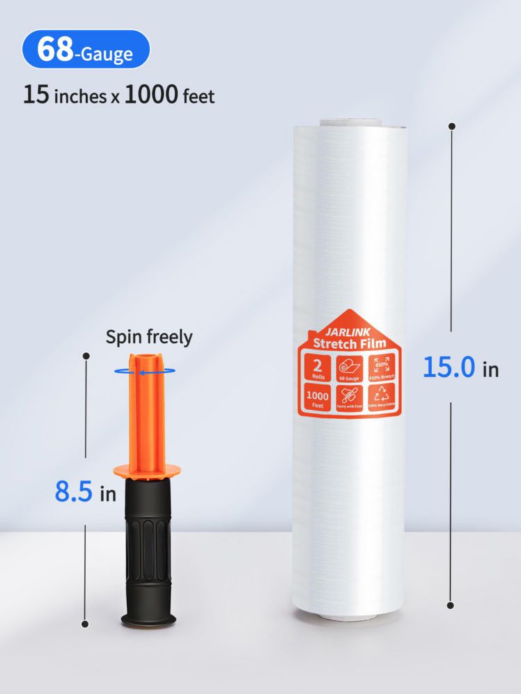 Film estirable JARLINK 4 unidades 38 cm x 305 m calibre 68