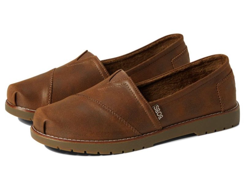 Mocasín Skechers BOBS para mujer Chill Lugs-Urban Spell Marrón