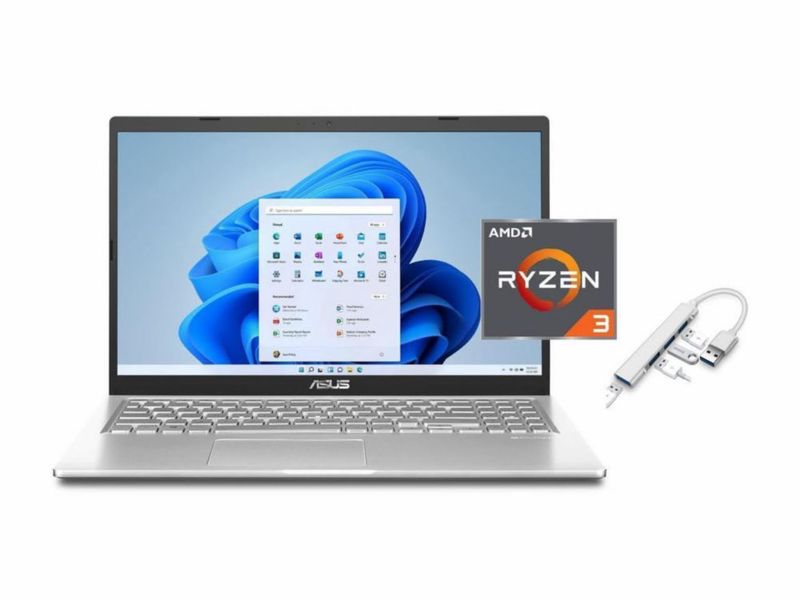 Portátil ASUS Ryzen 3 de 156 pulgadas 12 GB RAM 512 GB SSD Windows 11