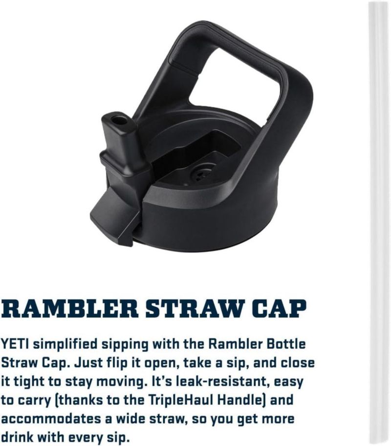 Botella YETI Rambler 532 ml Verde Riverhead con tapa de sorbete a juego