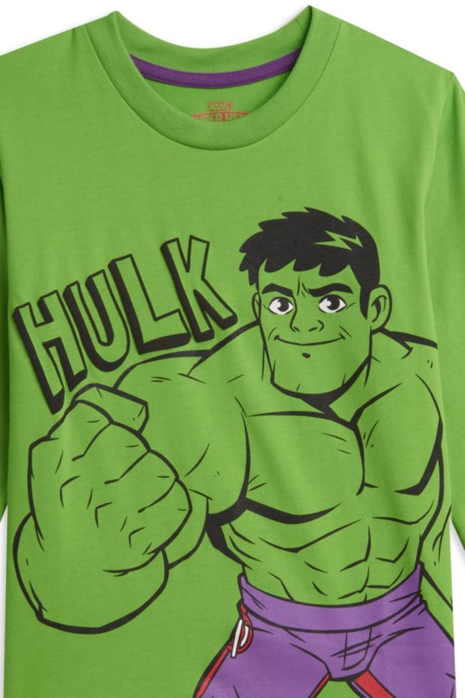 Camiseta Marvel Pack de 3 para Niños Pequeños - Avengers Multicolor