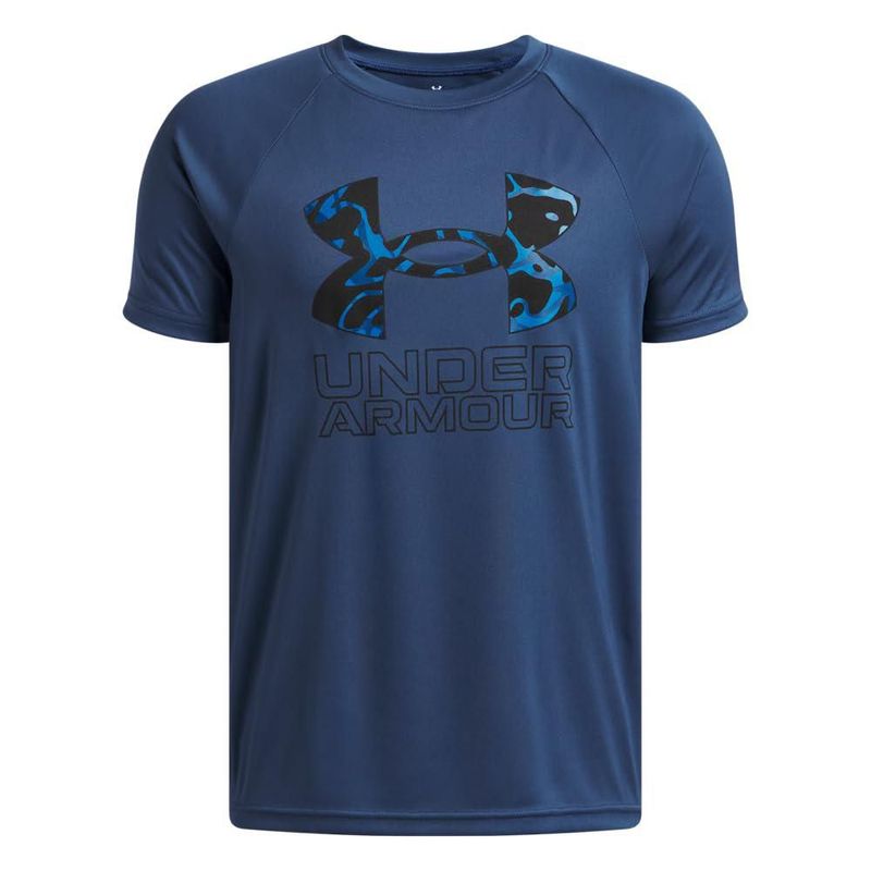 Camiseta Under Armour YXL 498 Azul Estampado