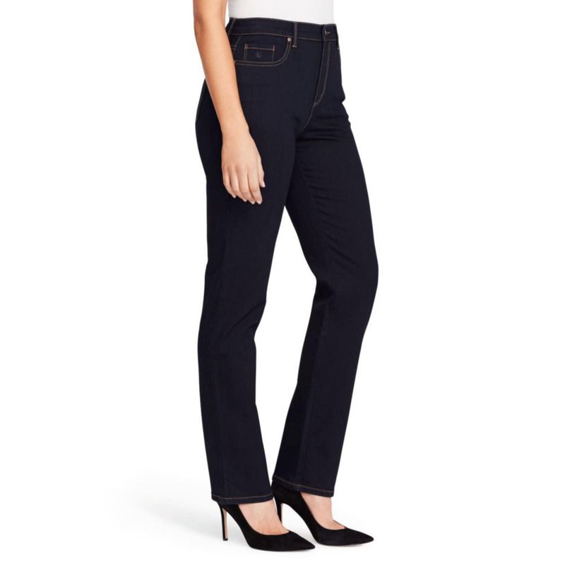 PANTALONES Gloria Vanderbilt 16 Long Rinse Negro